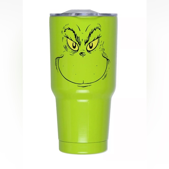 The Grinch Other - Dr Seuss's How The GRINCH Stole Christmas Holiday 30oz Drink Tumbler with Lid